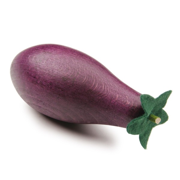 Erzi Kaufladen Gemüse Aubergine, violett